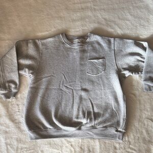 Aerie Light Gray Crewneck Sweatshirt